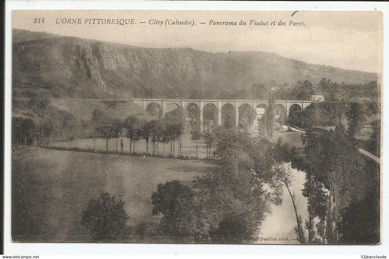 Panorama Du Viaduc Et Des Parcs     1910    N° 214 - Clécy