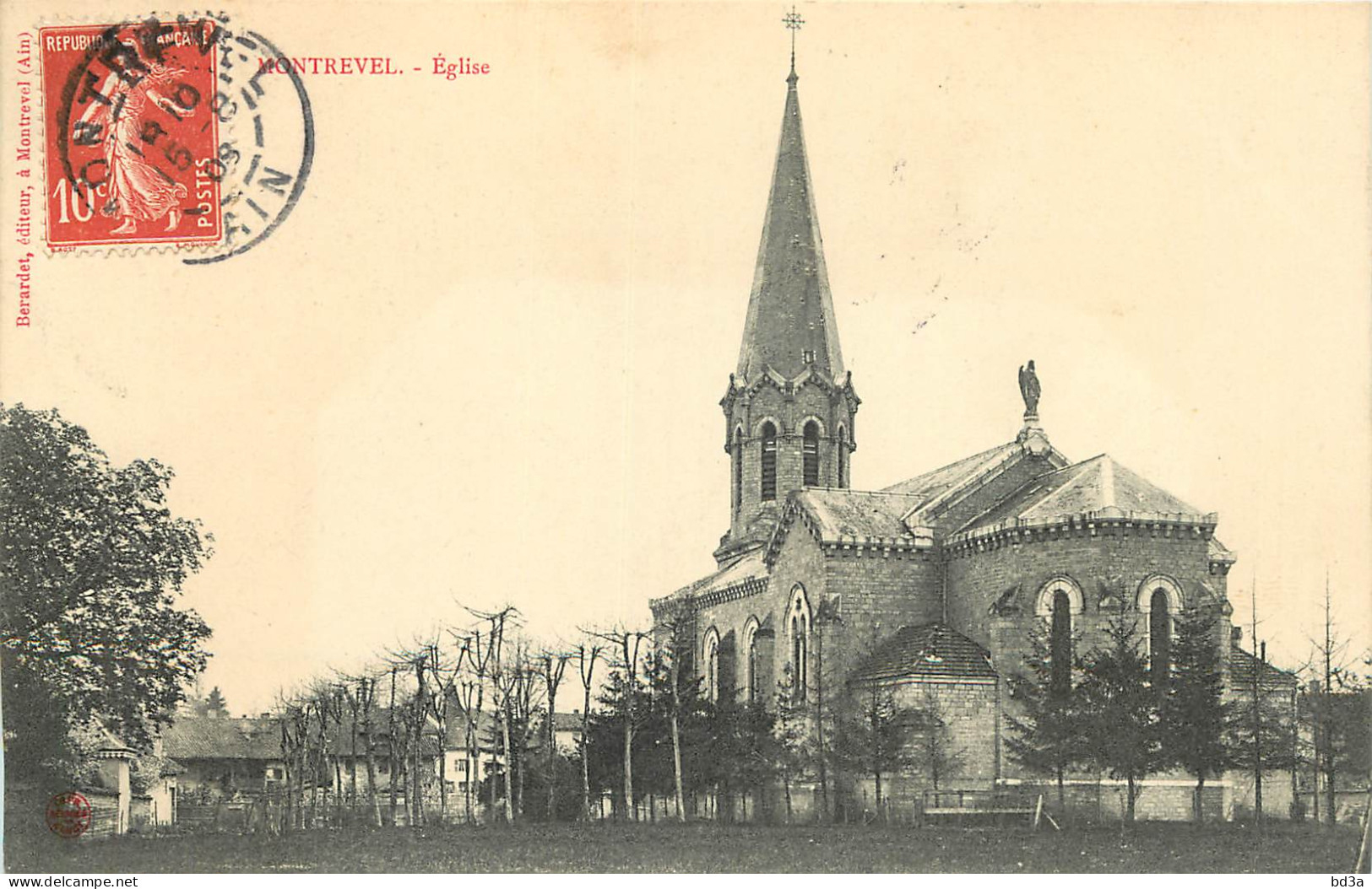 38 - MONTREVEL - EGLISE - Nassau