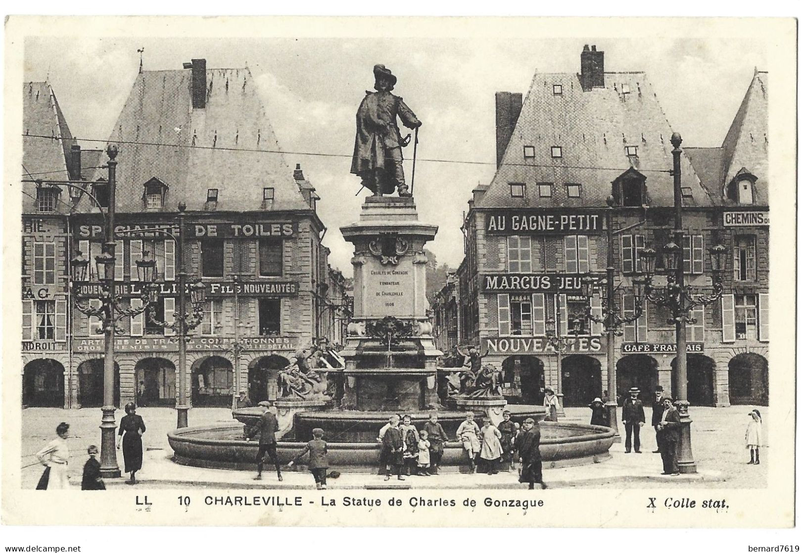 08  Charleville -  La Statue De Charles De Gonzague - Charleville