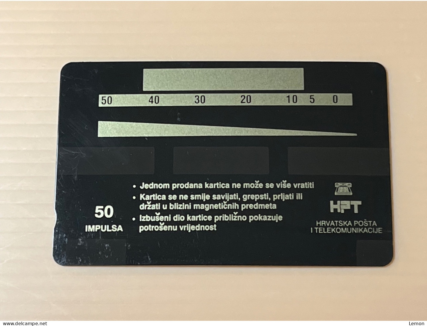 (No Control Number) Unused Croatia Telecom GPT Phonecard - NIN, Set Of 1 Unused Card - Croatie