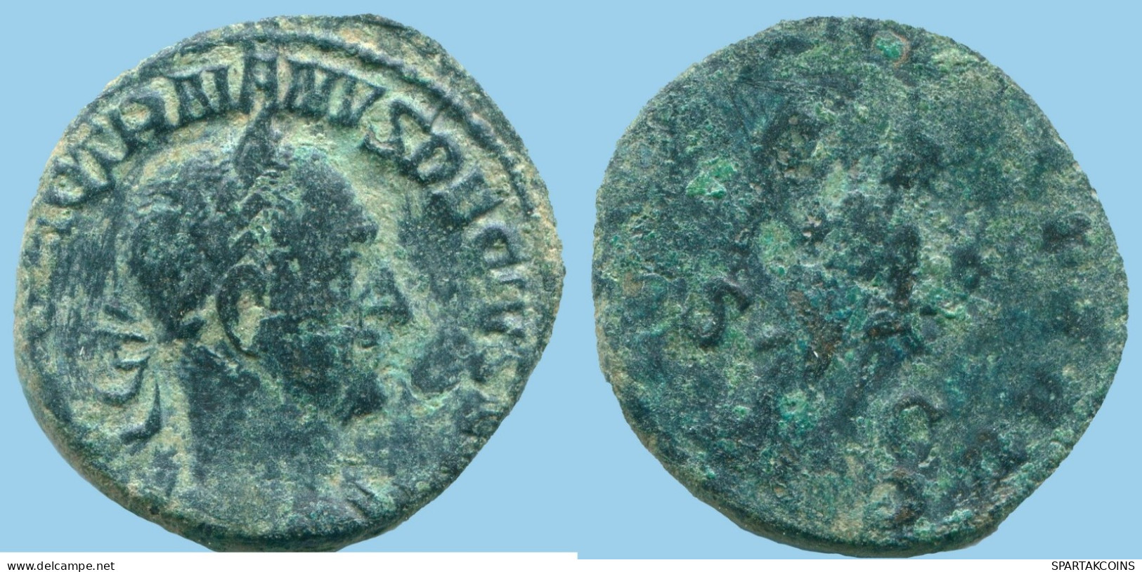 TRAJAN DECIUS AE SESTERTIUS 249-251 AD DACIA STANDING 8.9g/24mm #ANC13559.79.E.A - Les Antonins (96 à 192)