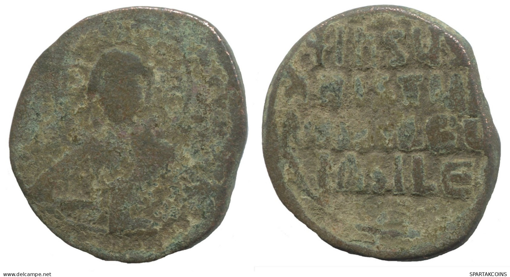 CONSTANTINE VIII CLASS A3 ANONYMOUS FOLLIS 10g/30mm BYZANTINE #SAV1006.10.U.A - Byzantinische Münzen