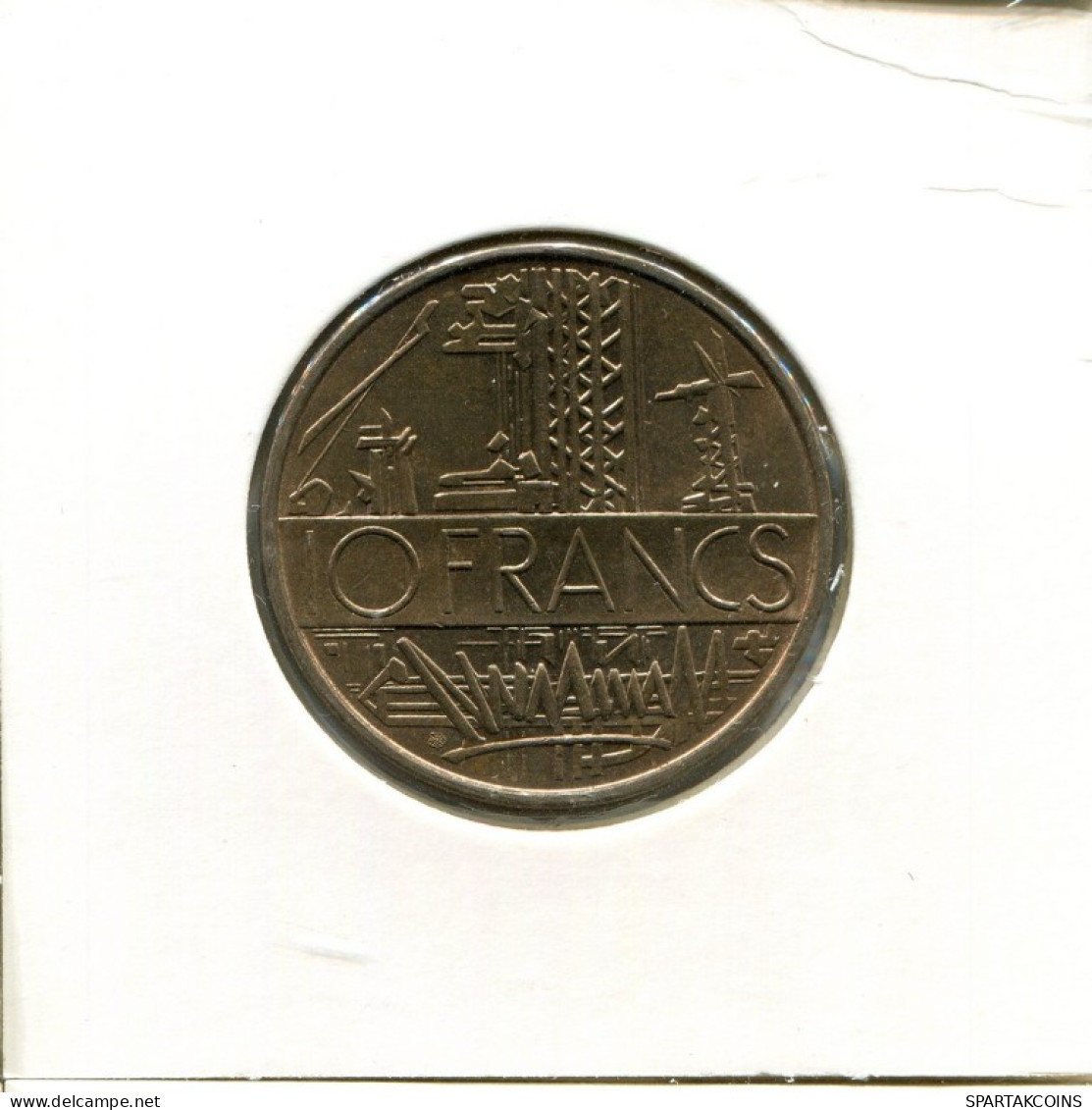 10 FRANCS 1975 FRANCIA FRANCE Moneda #AK833.E.A - 10 Francs