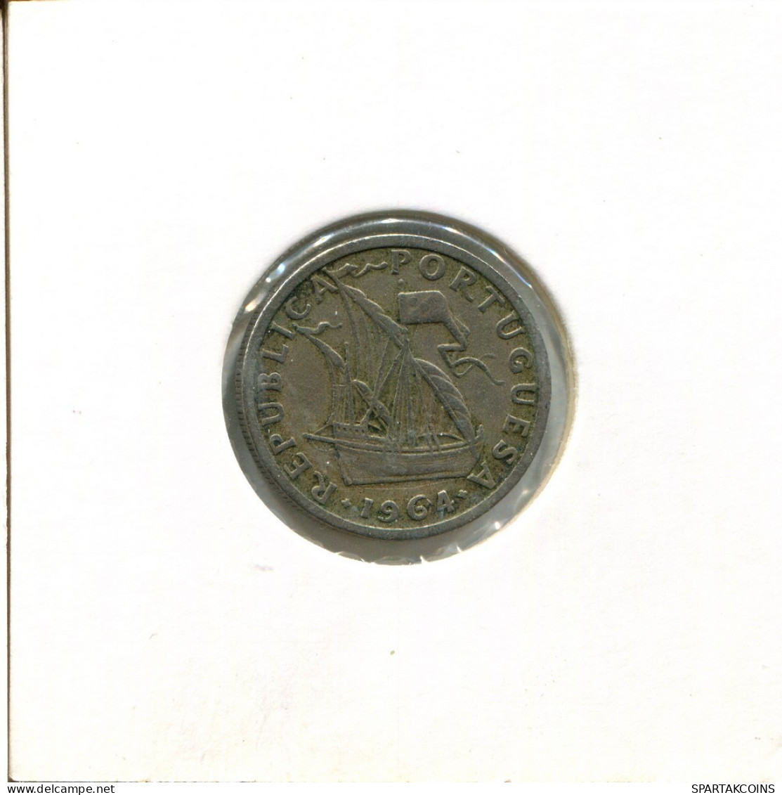 2$50 ESCUDOS 1964 PORTUGAL Münze #AT345.D.A - Portugal