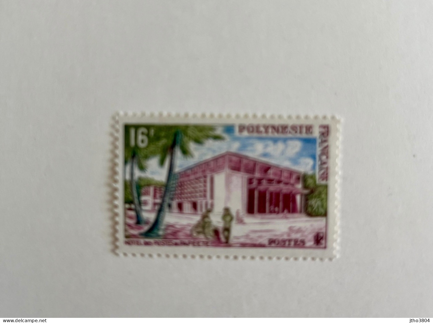 POLYNÉSIE FRANCAISE 1958 1v Neuf Cote 7.1€  MNH ** YT 14 Mi FRENCH POLYNESIA FRANZOSISCH POLYNESIEN - Ungebraucht