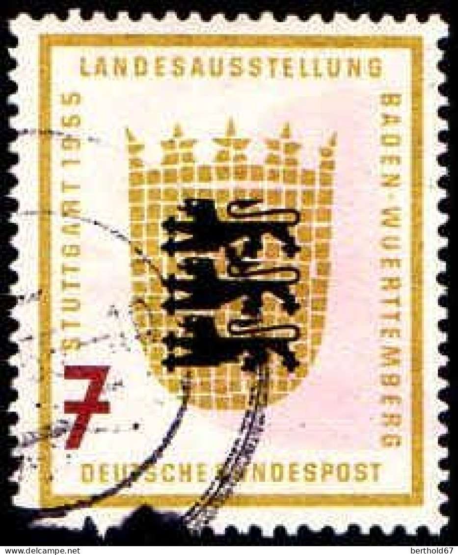 RFA Poste Obl Yv:  89/90 Exposition De Stuttgart (cachet Rond) - Used Stamps