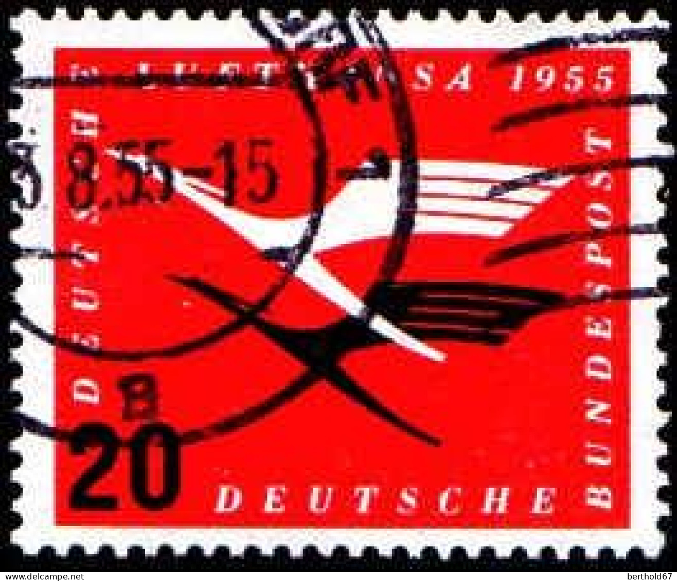 RFA Poste Obl Yv:  81/84 Réouverture De La Lufthansa - Used Stamps
