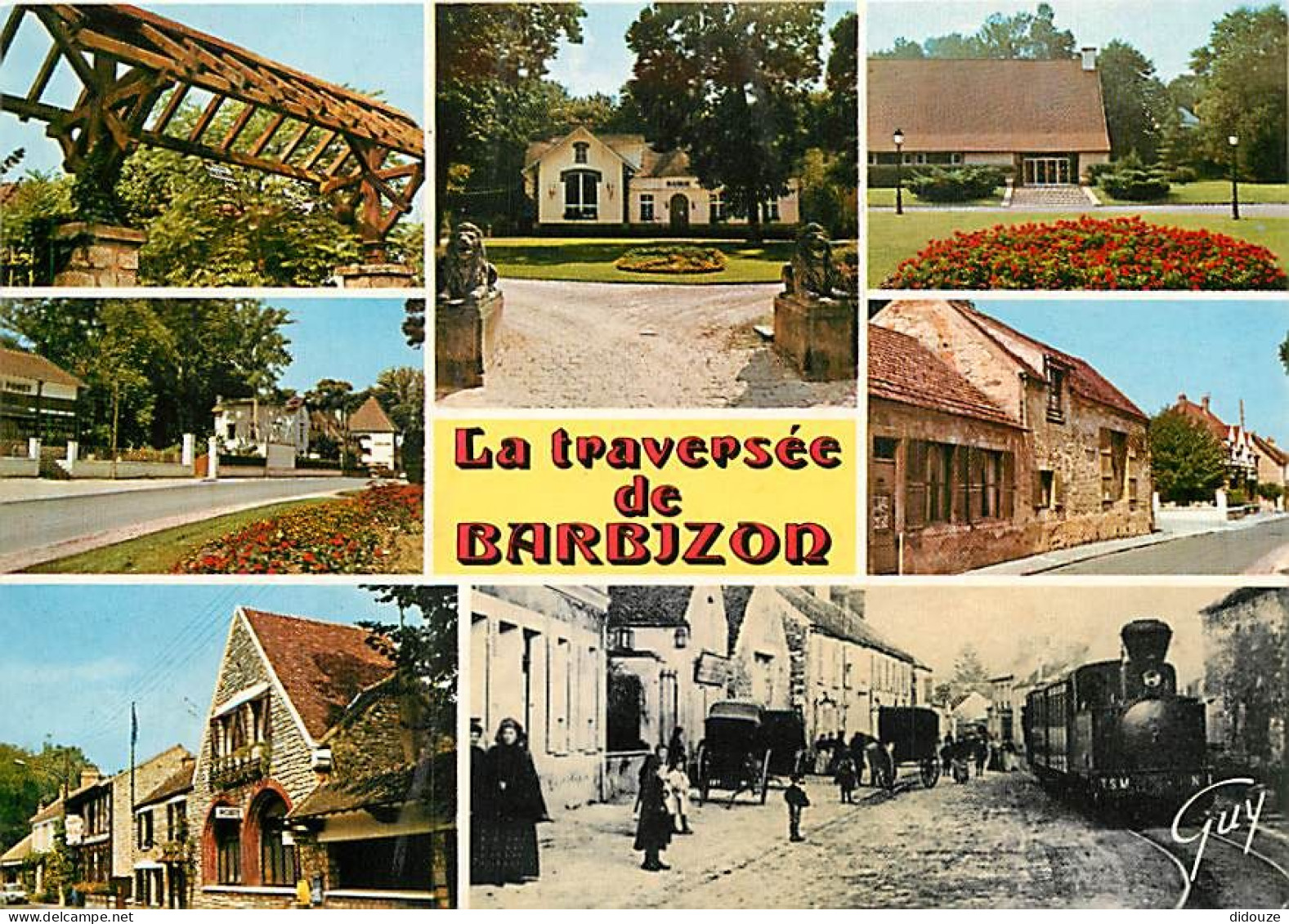 77 - Barbizon - Multivues - Trains - Carte Neuve - CPM - Voir Scans Recto-Verso - Barbizon