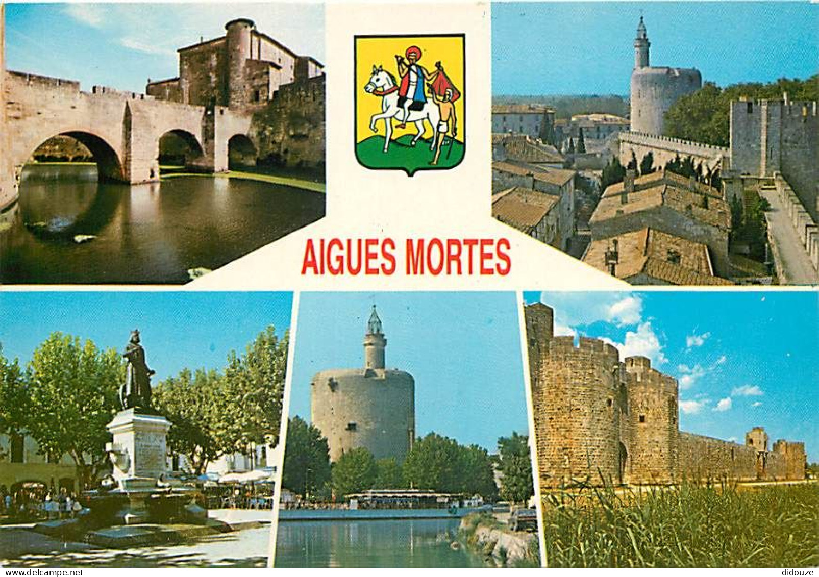 30 - Aigues Mortes - Multivues - Blasons - Carte Neuve - CPM - Voir Scans Recto-Verso - Aigues-Mortes