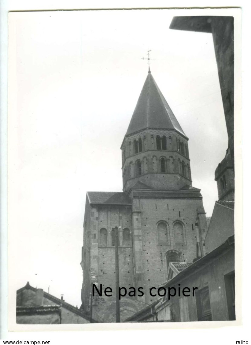 CLUNY ABBAYE Vers 1960 Photo 20 X 14 Cm SAÔNE-ET-LOIRE - Lugares