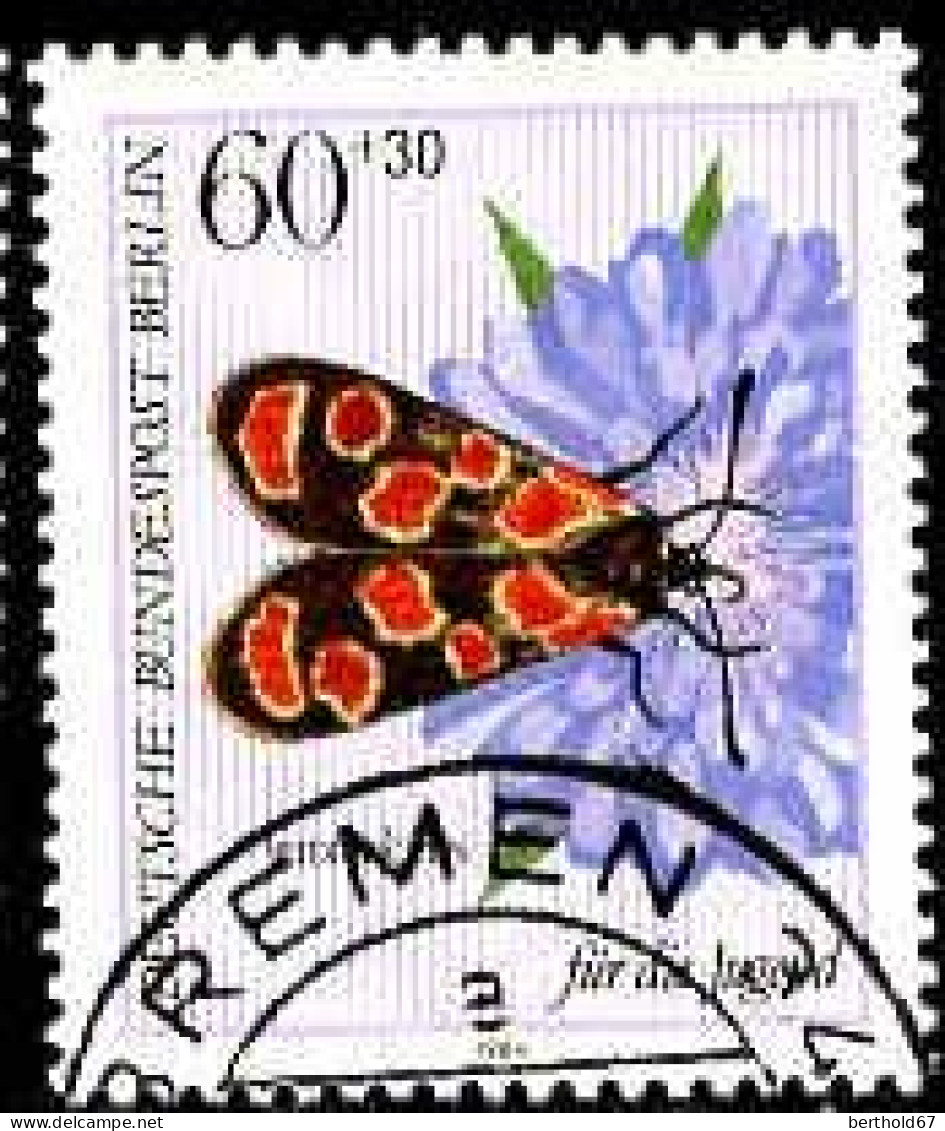 Berlin Poste Obl Yv:673/676 Pour La Jeunesse Insectes (Beau Cachet Rond) - Usados