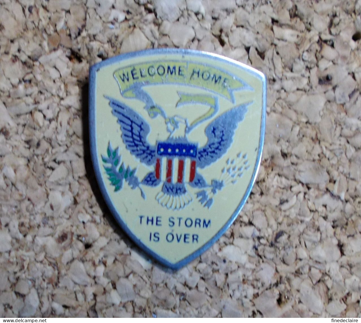 Pin's - Welcome Home - The Storm Is Over - Army