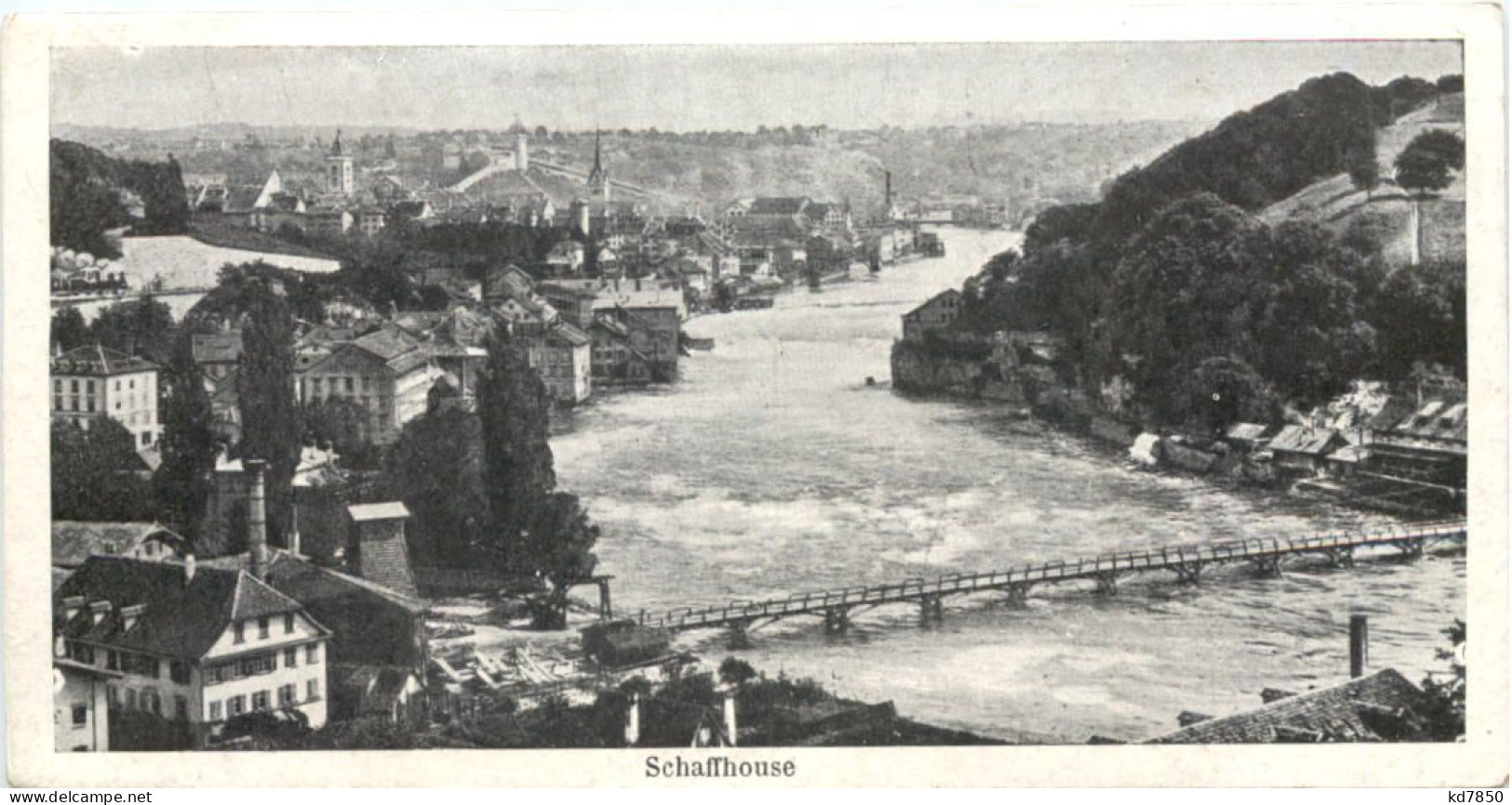 Schaffhausen - Mini Postcard - Schaffhouse