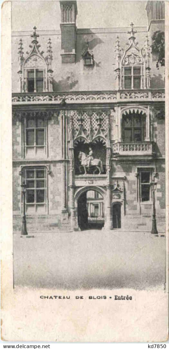 Chateau De Blois - Mini Postcard - Autres & Non Classés