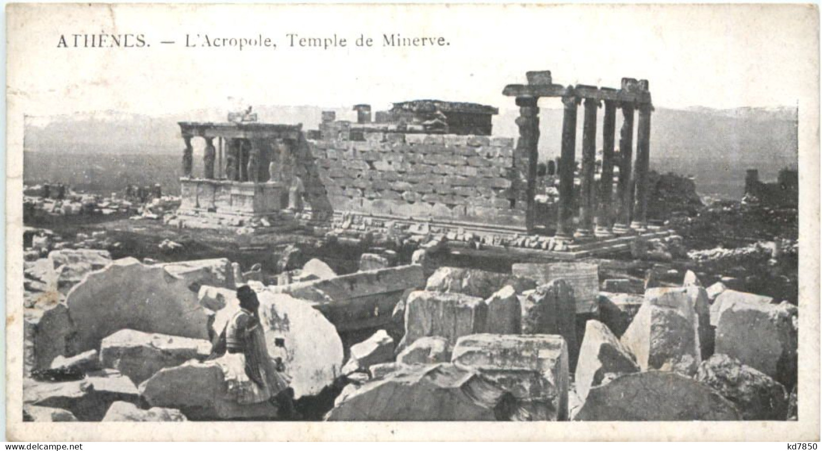 Athenes - Mini Postcard - Grèce