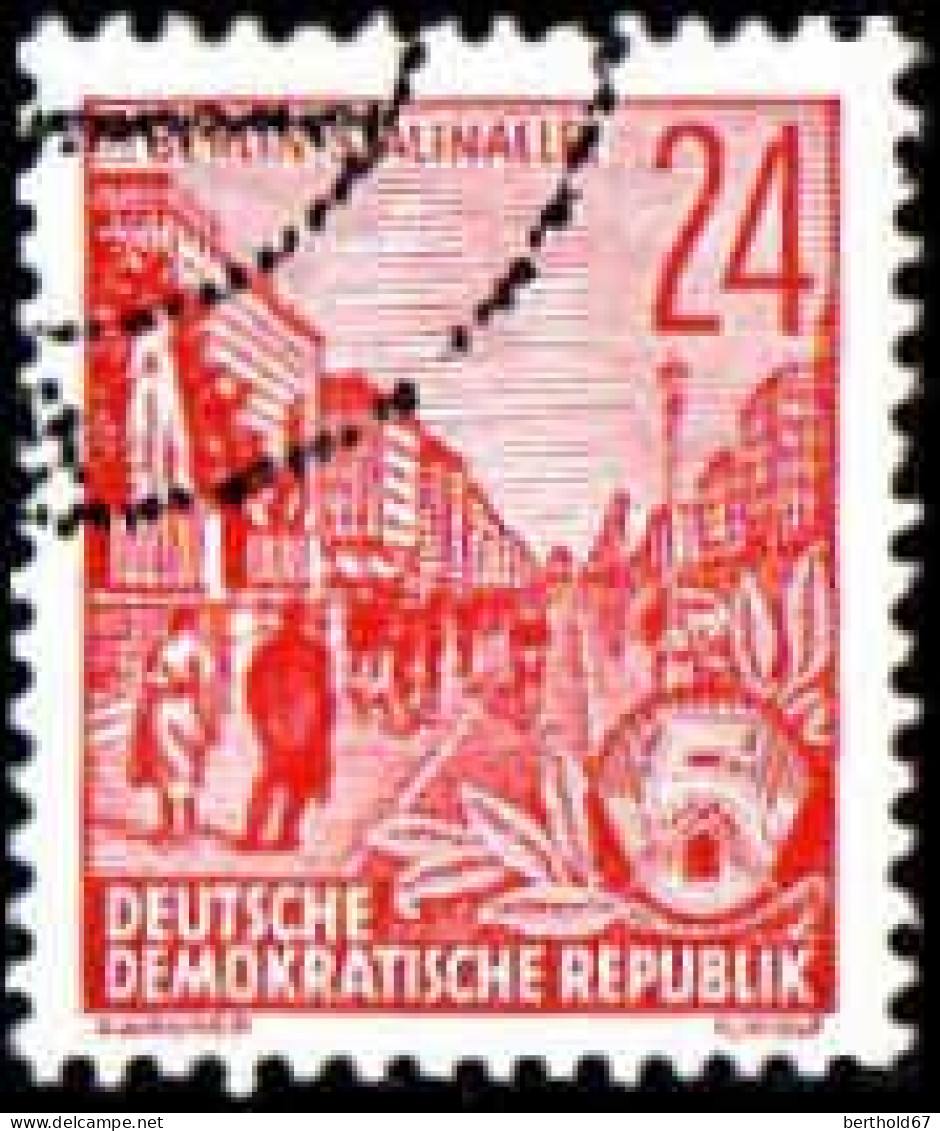 Rda Poste Obl Yv: 155 Mi:414 Berlin Stalinallee (Beau Cachet Rond) - Gebraucht