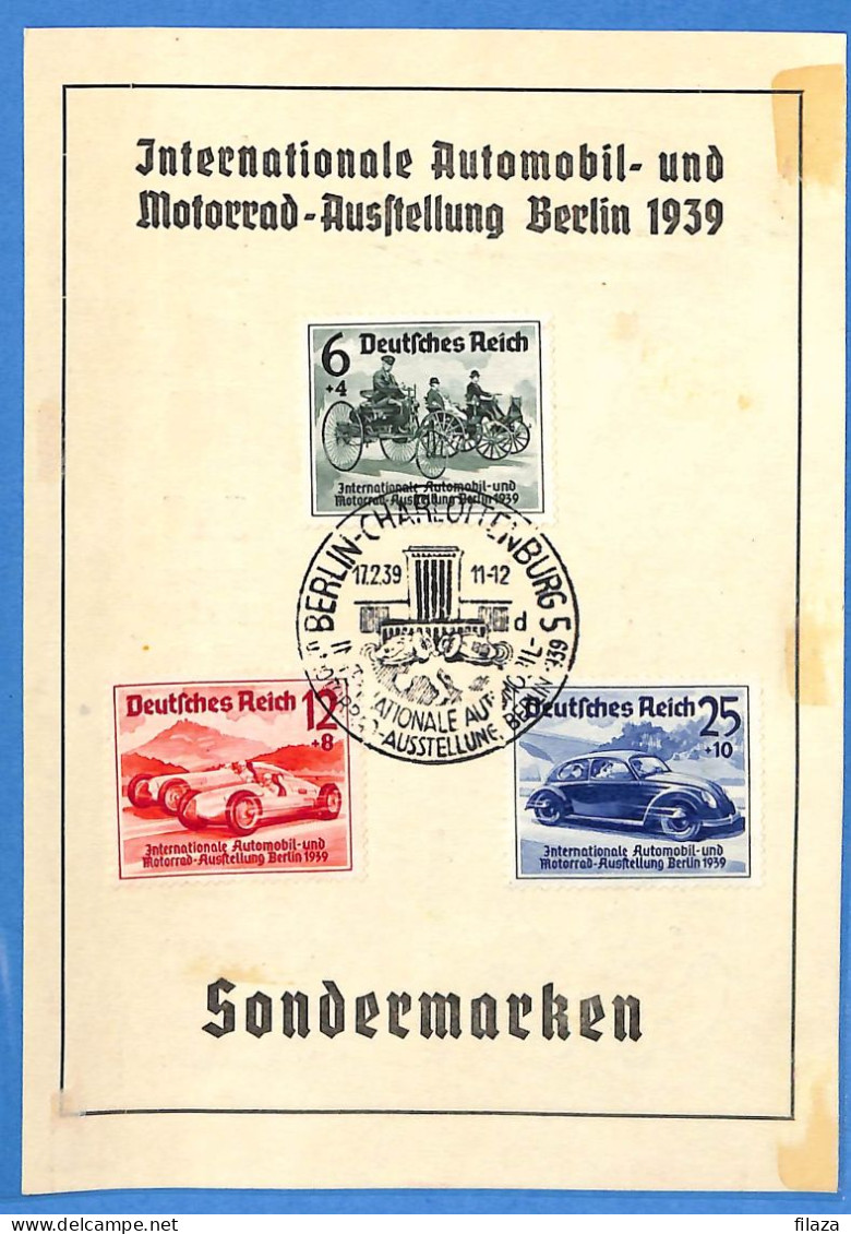 Allemagne Reich 1939 - Carte Postale De Berlin - G33181 - Covers & Documents
