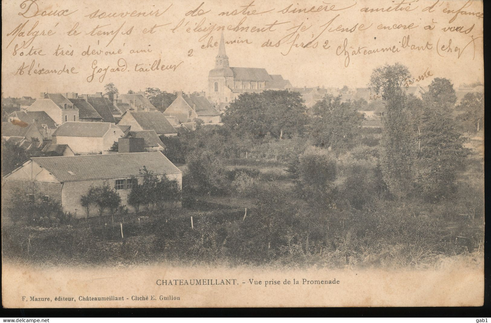 18 --- Chateaumeillant --- Vue Prise De La Promenade - Châteaumeillant