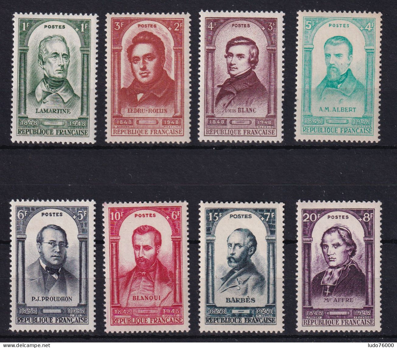 D 810 / LOT N° 795/802 NEUF** COTE 21€ - Sammlungen