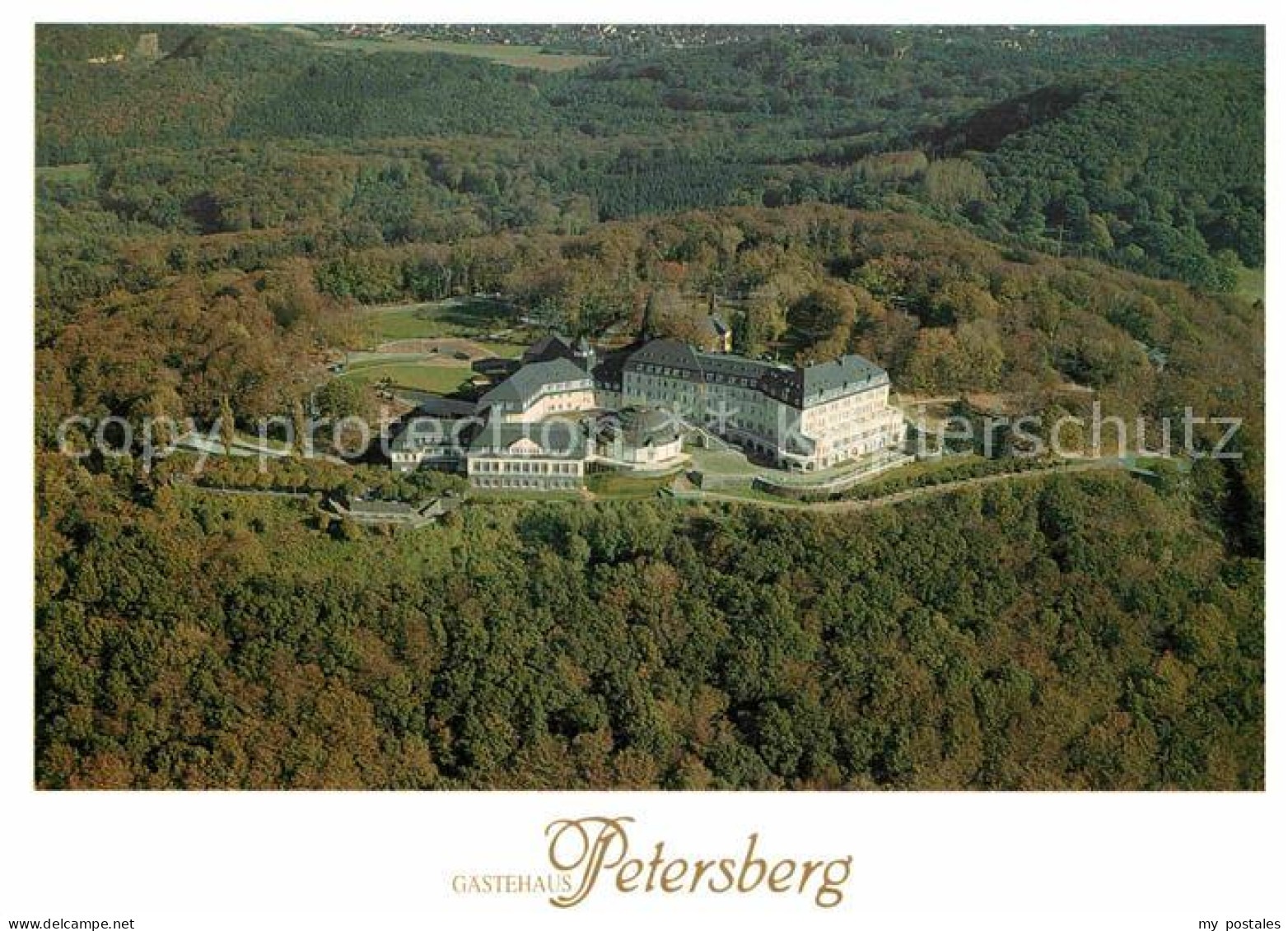 72846958 Koenigswinter Gaestehaus Petersberg Fliegeraufnahme Koenigswinter - Königswinter