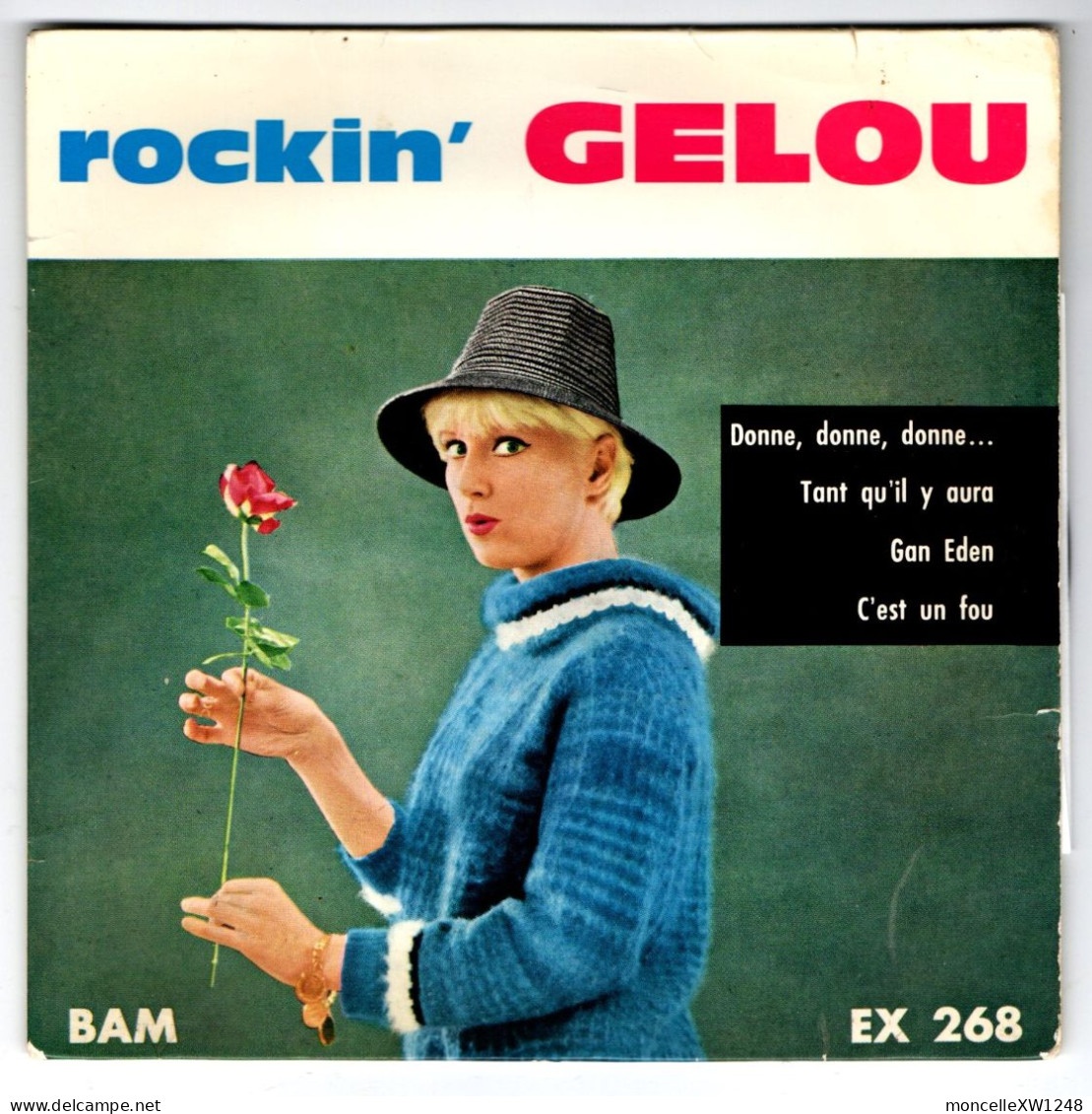 Gelou - 45 T EP Rockin' (1961) - 45 T - Maxi-Single