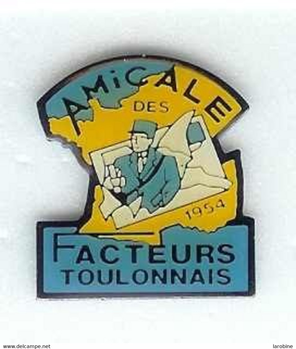 @@ Saggay La Poste Amicale Des Facteurs Toulonnais Toulon 1954 Var PACA (2.4x2.8) @@po29b - Post