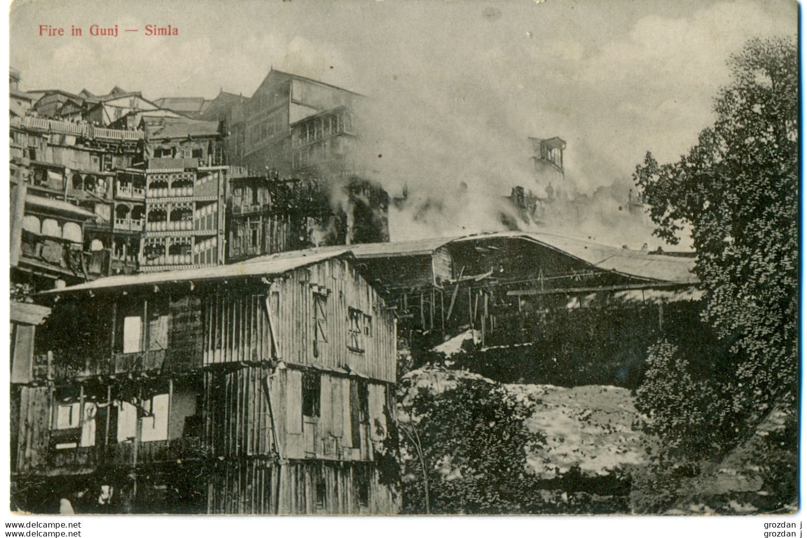 SPRING-CLEANING LOT (11 POSTCARDS), Simla, India - India