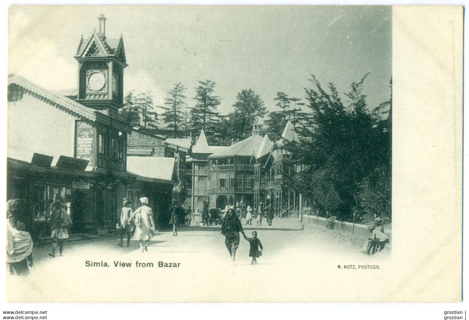 SPRING-CLEANING LOT (11 POSTCARDS), Simla, India