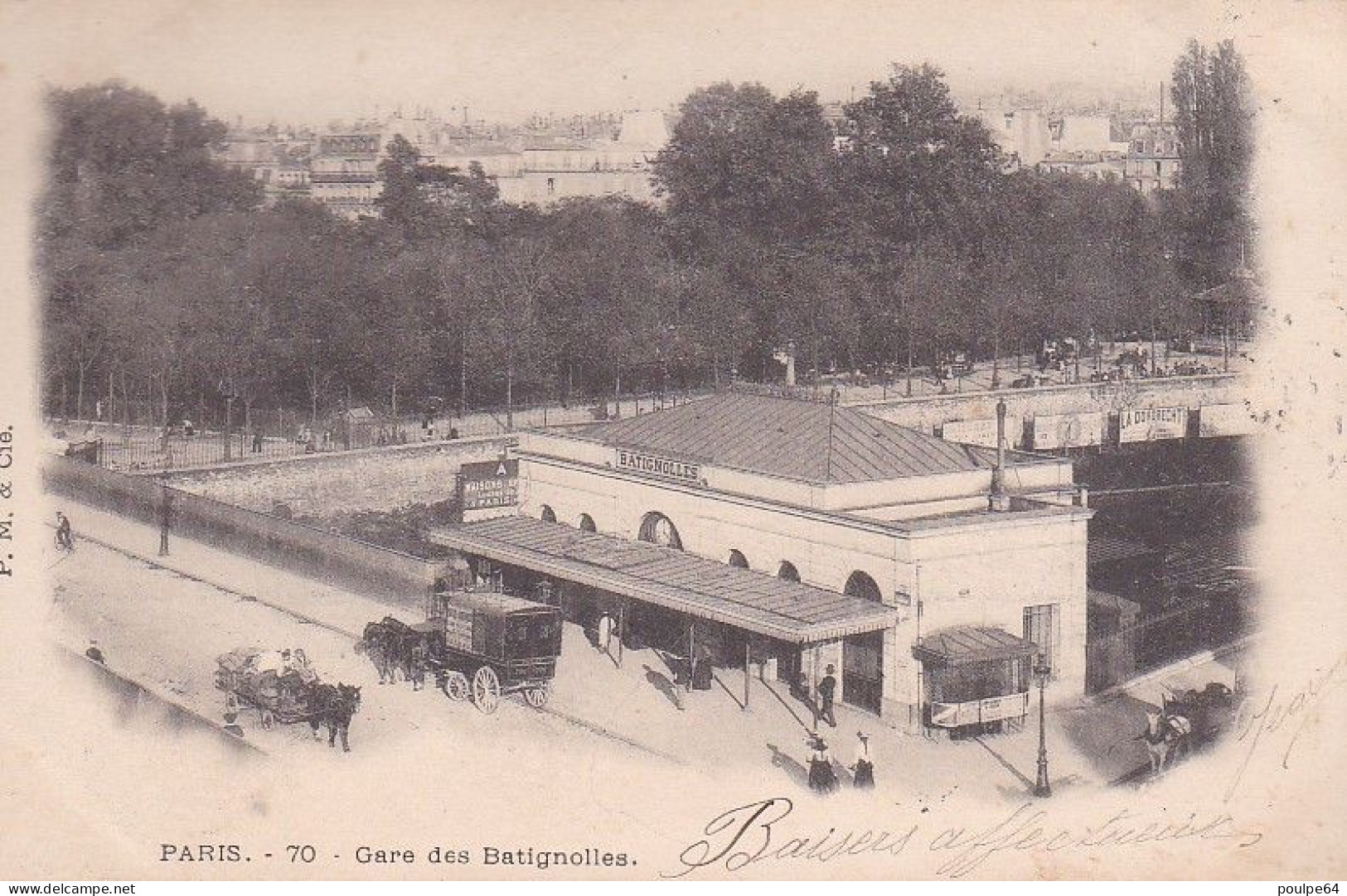 La Gare Des Batignolles : Vue Extérieure - (17-ème Arrondissement) - Pariser Métro, Bahnhöfe