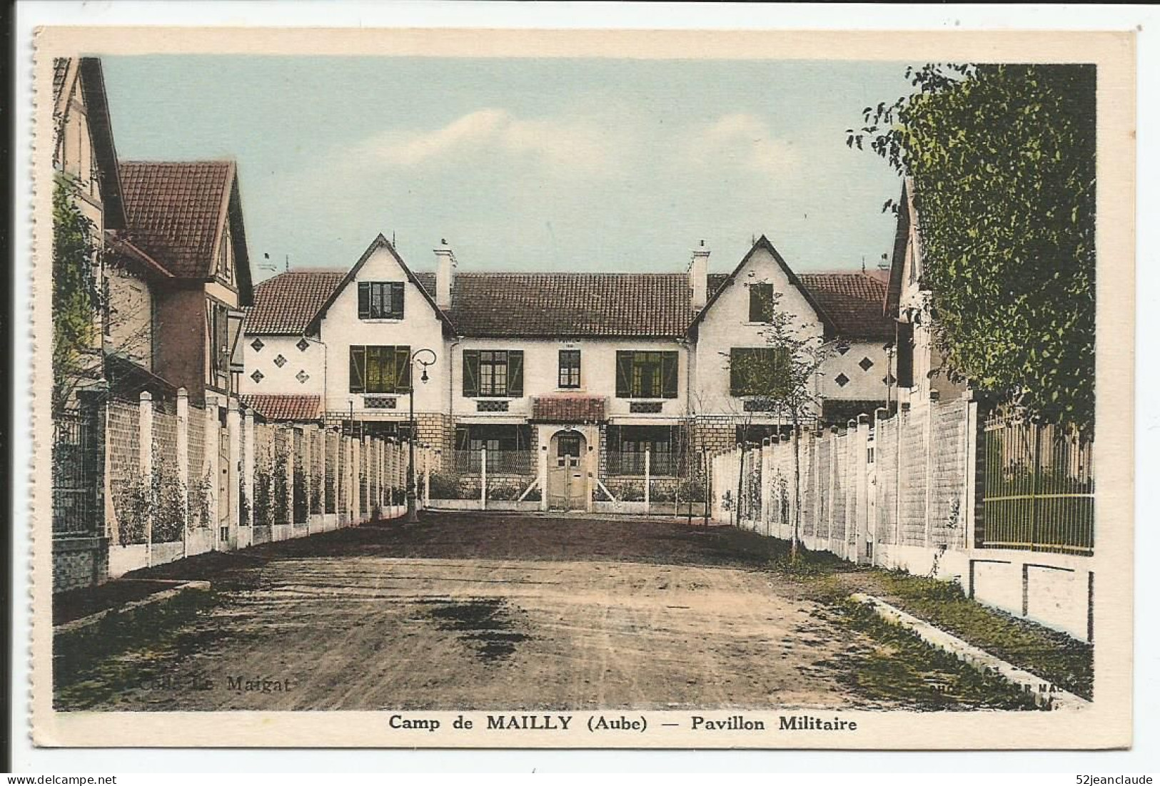 Camp De Mailly Pavillon Militaire  1930    N° - Mailly-le-Camp