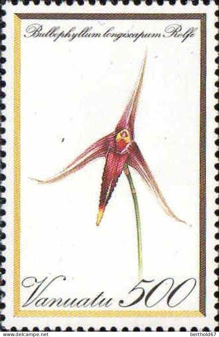 Vanuatu Poste N** Yv:643/656 Orchidées