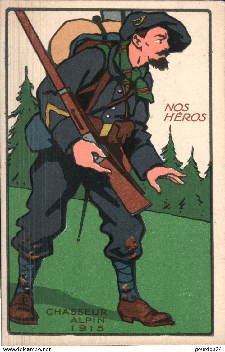 Nos Héros - Chasseur Alpin 1915 - Uniforms