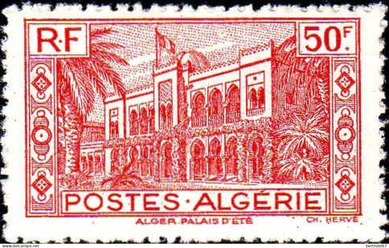 Algérie Poste N** Yv:202 Mi:200 Alger Palais D'été - Ungebraucht