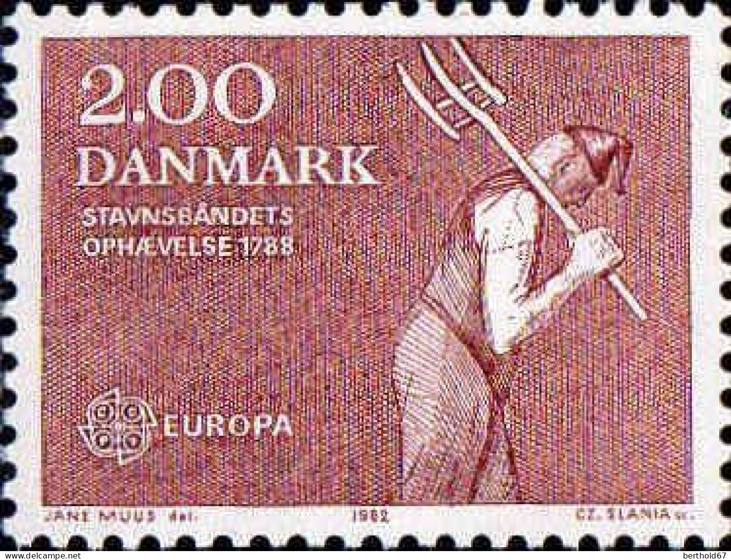 Danemark Poste N** Yv: 752/753 Europa Cept Faits Historiques - Ongebruikt