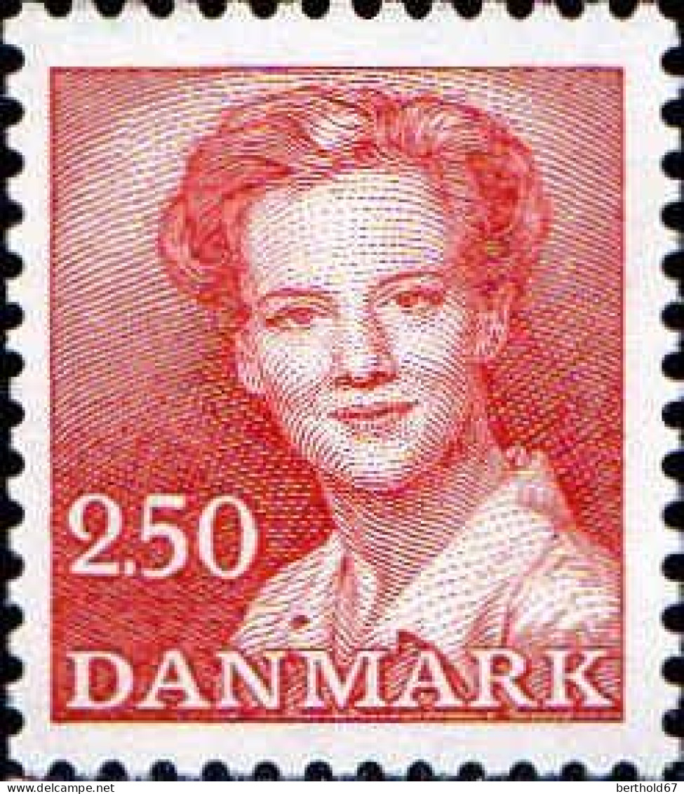 Danemark Poste N** Yv: 777/780 Reine Margrethe II - Neufs