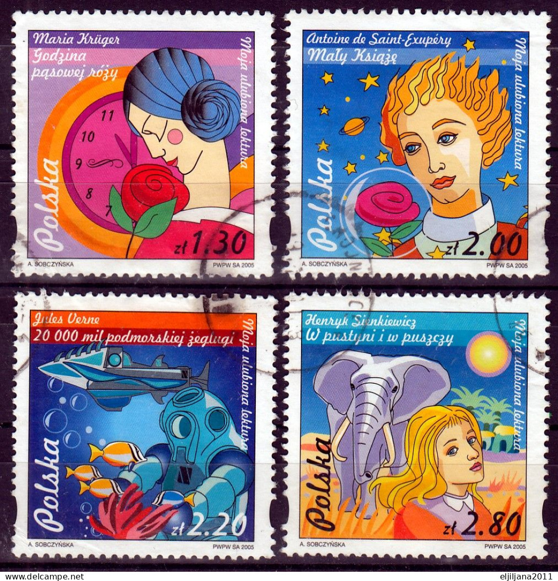 ⁕ Poland / Polska 2005 ⁕ Children's Day Mi.4186-4189 ⁕ 4v Used - Used Stamps