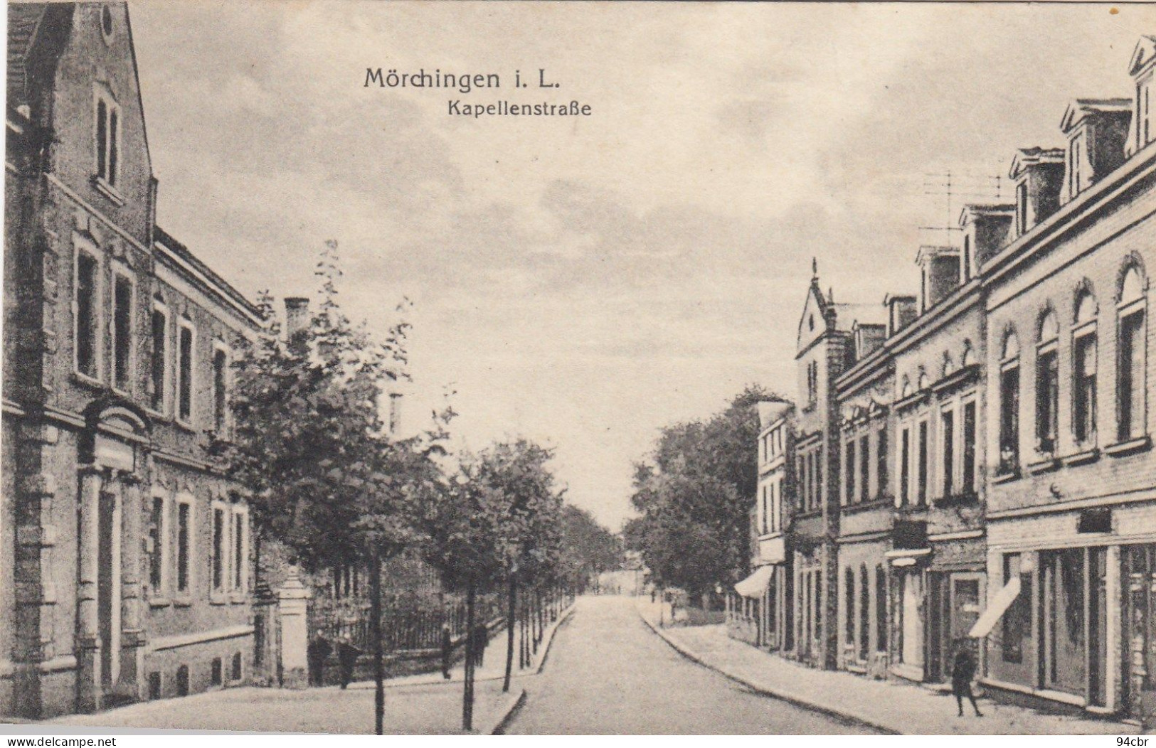 CPA (57)   MORHANGE  Kapellenstrabe - Morhange