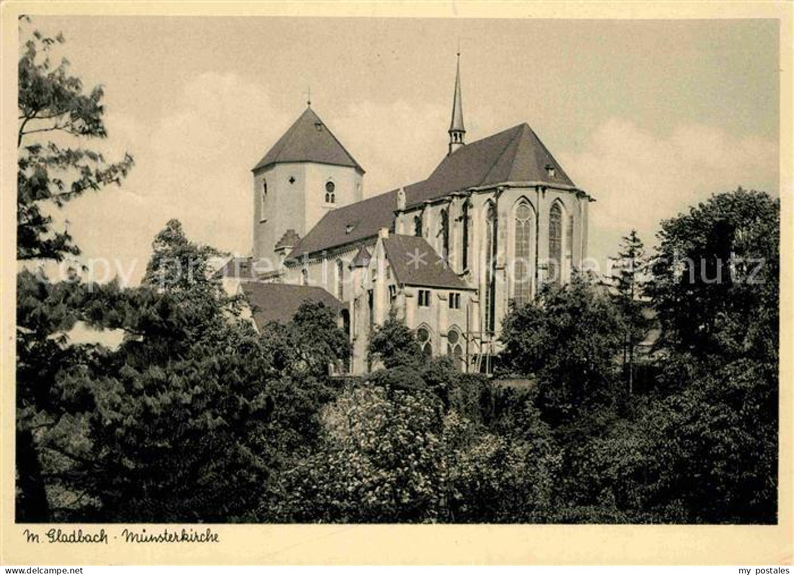 72843791 Gladbach Moenchengladbach Muensterkirche  Gladbach Moenchengladbach - Moenchengladbach