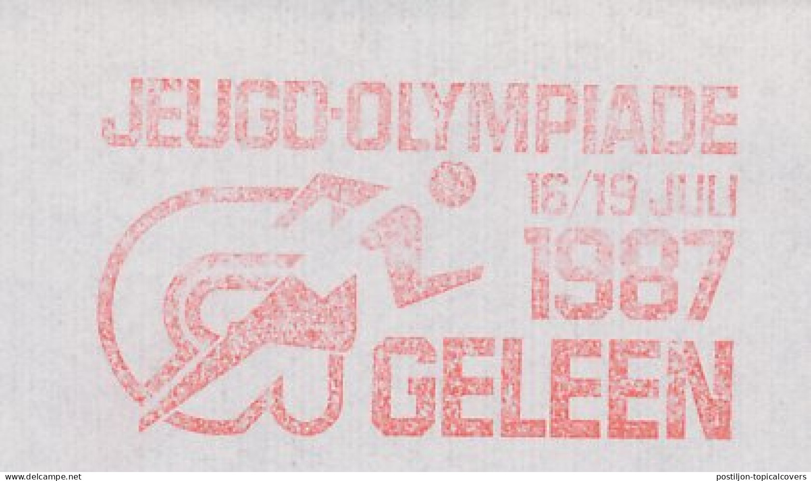 Meter Cut Netherlands 1987 Youth Olympiad 1987 - Geleen - Autres & Non Classés