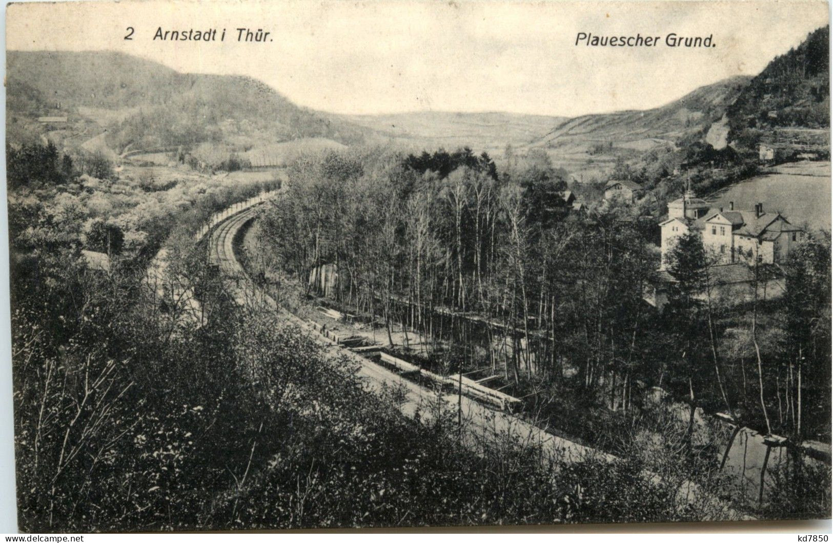 Arnstadt/Thür. - Plauescher Grund - Arnstadt