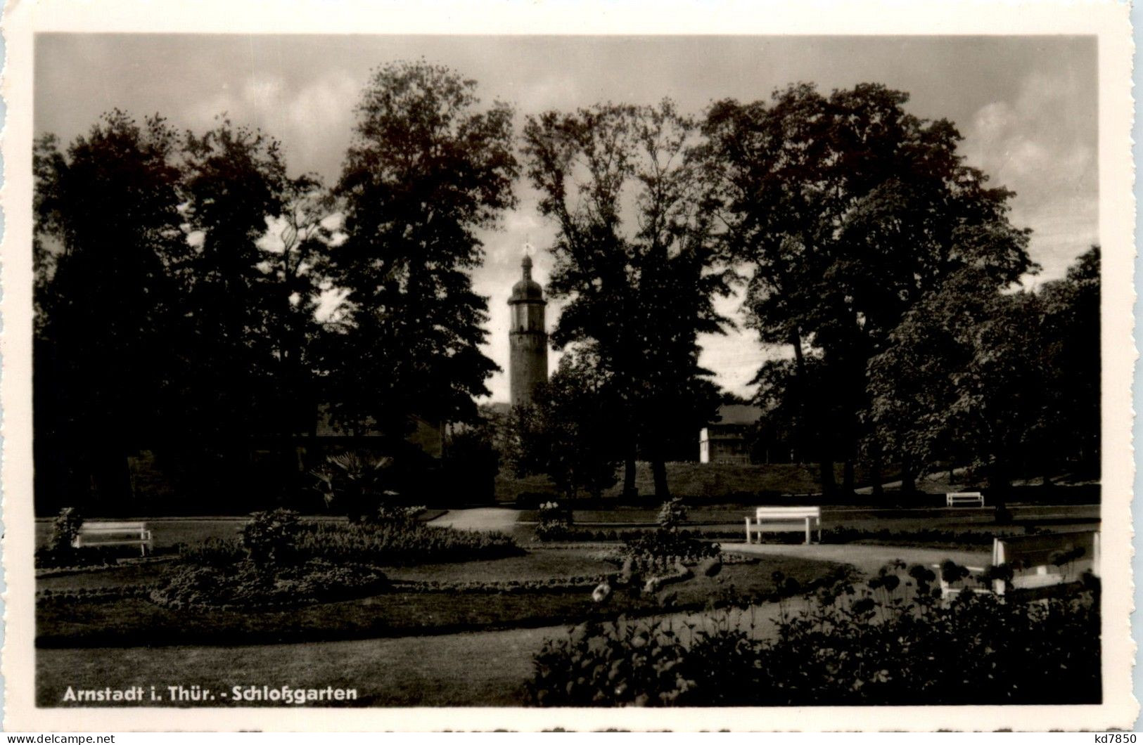 Arnstadt/Thür. - Schlossgarten - Arnstadt