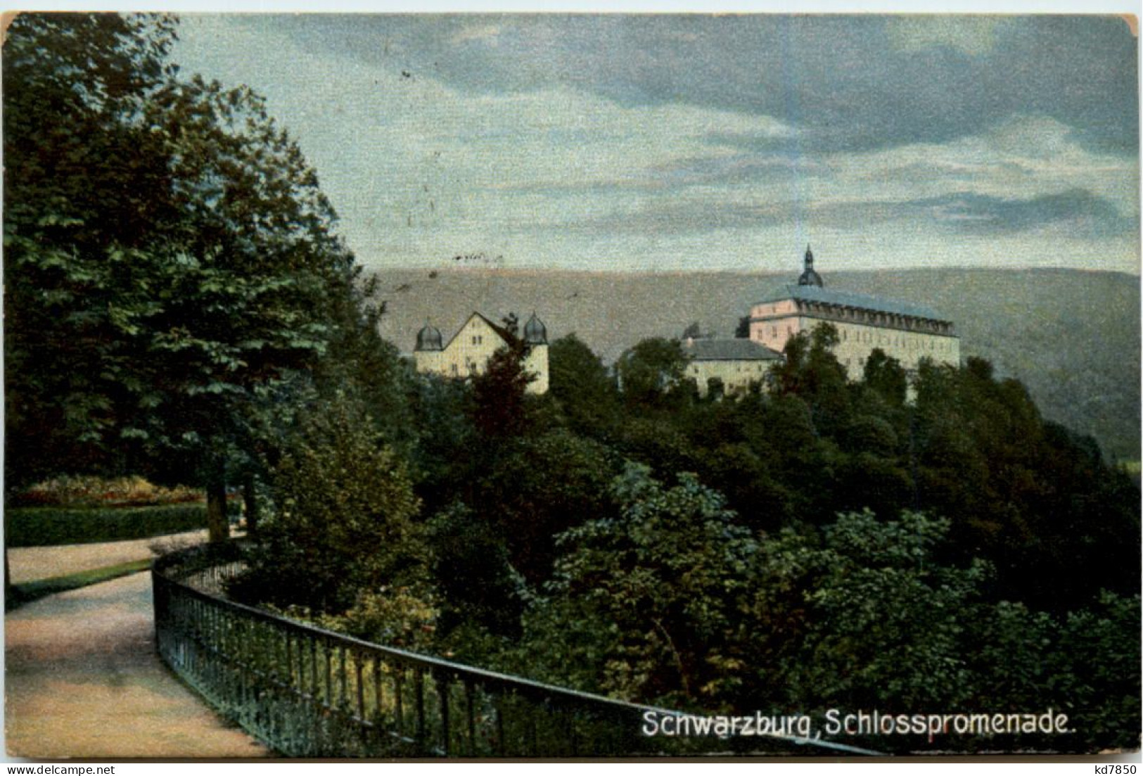 Schwarzburg, Schlosspromenade - Saalfeld