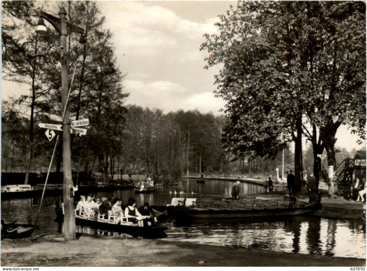 Spreewald, Lübbenau, Kahnabfahrtstelle - Luebbenau