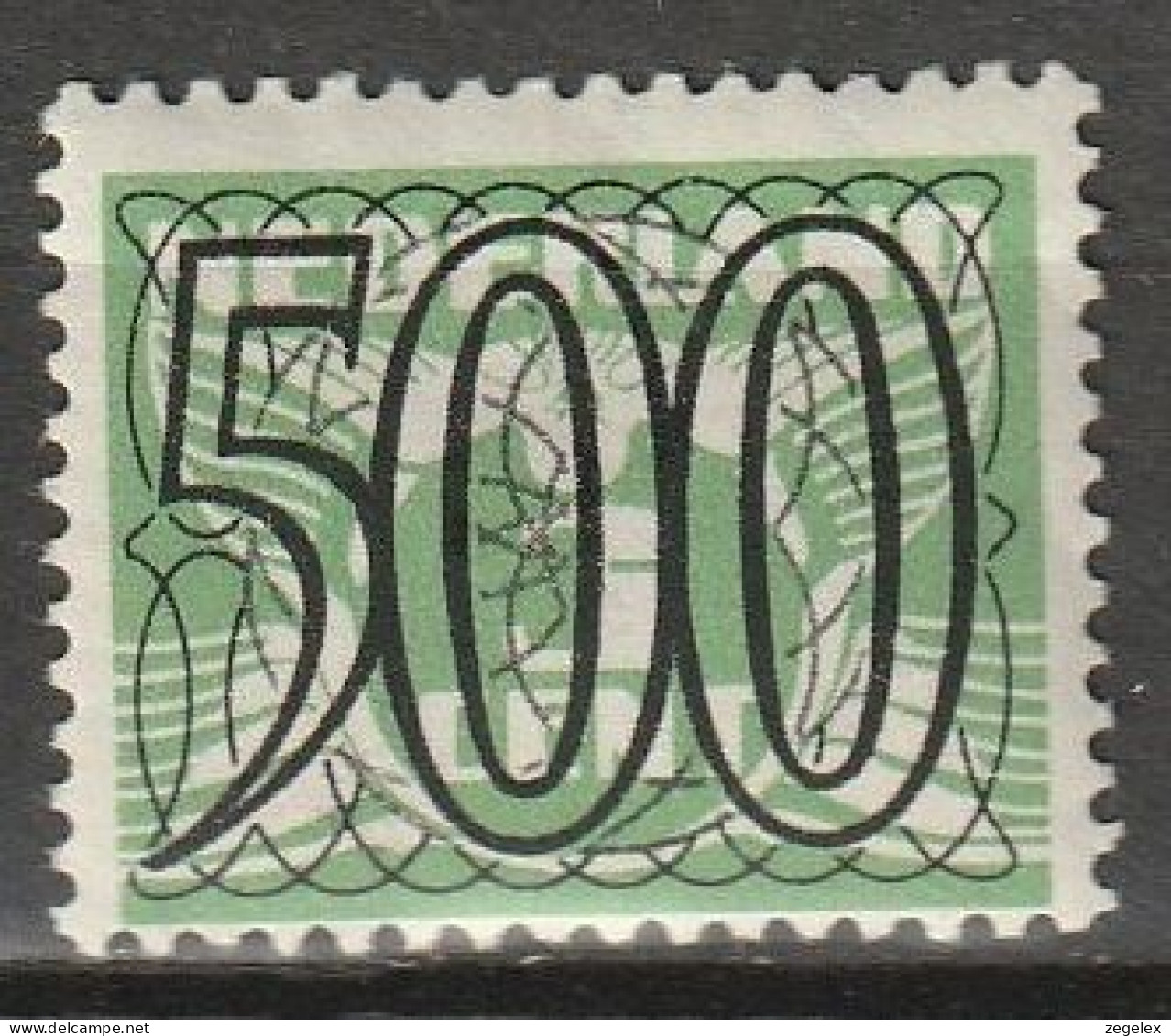 1940 Guilloche 500ct  NVPH  373 Ongestempeld/MH* (2 Scans) - Ungebraucht