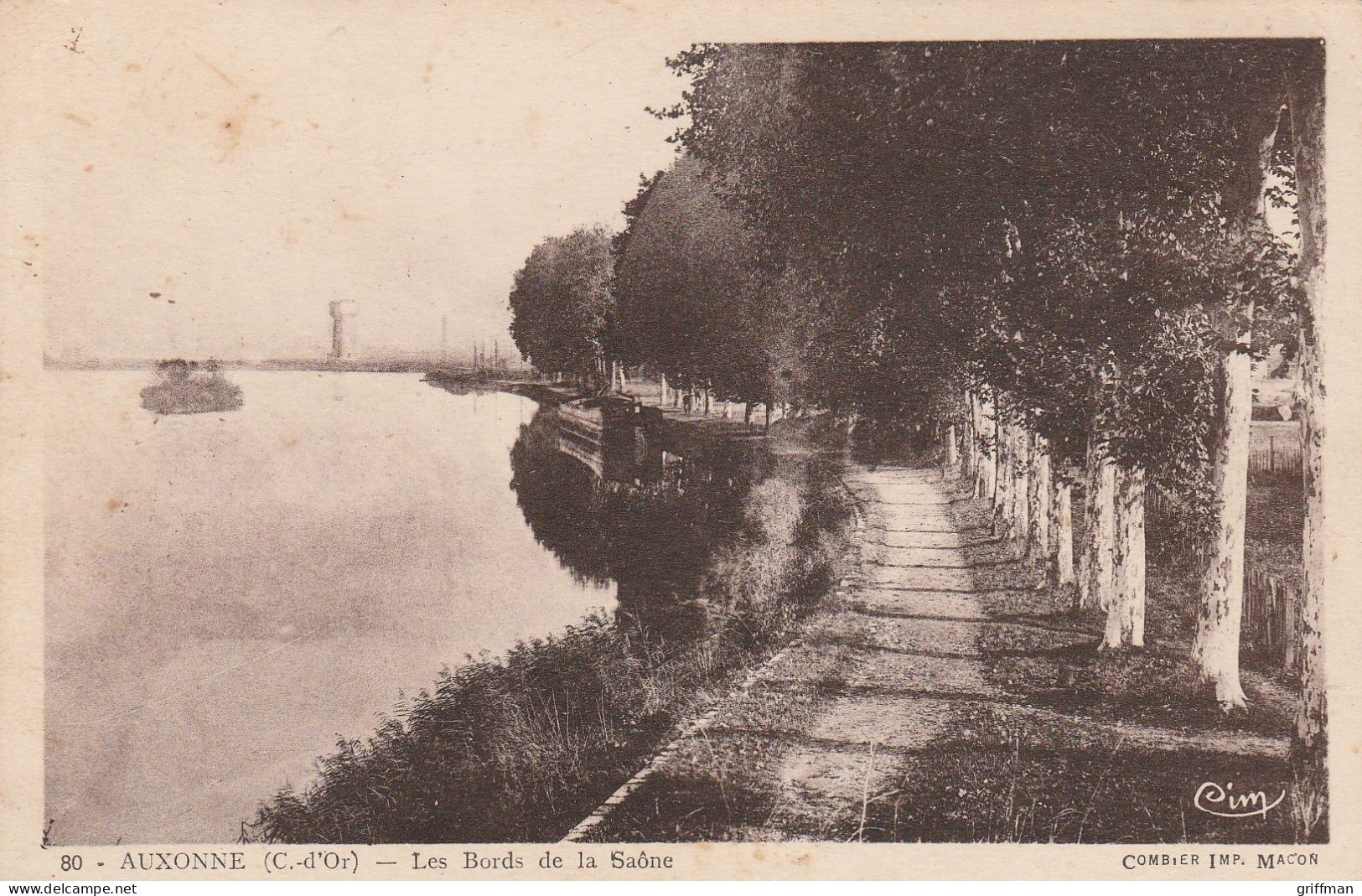 AUXONNE LES BORDS DE LA SAONE 1941 TBE - Auxonne