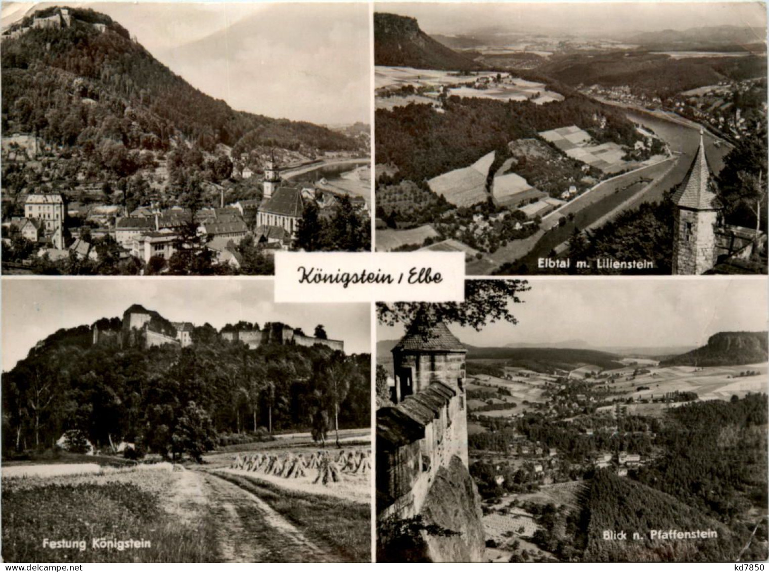 Königstein/Elbe, Div. Bilder - Königstein (Sächs. Schw.)