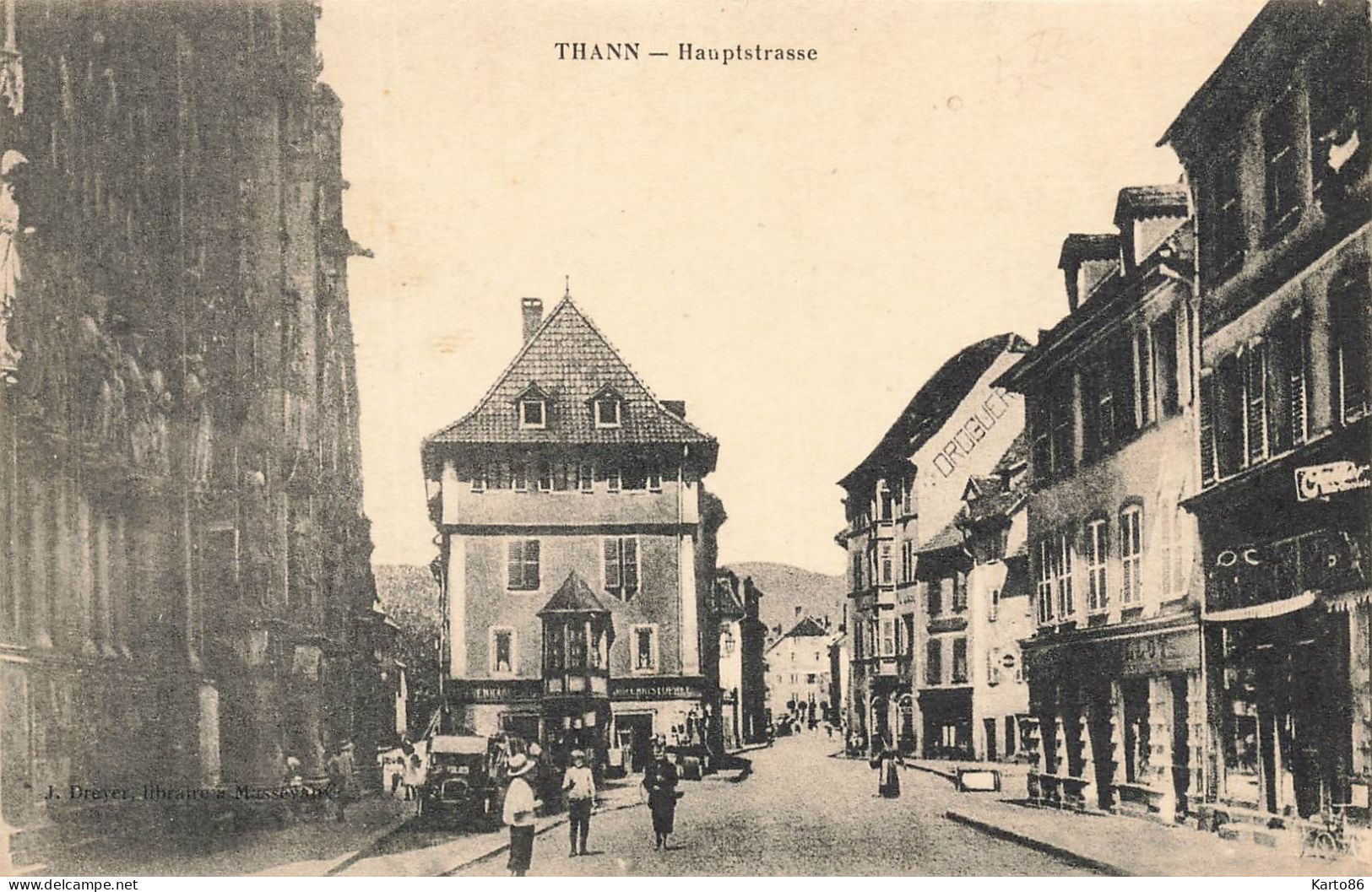 Thann * Hauptstrasse * La Rue Principale * Commerces Magasins - Thann