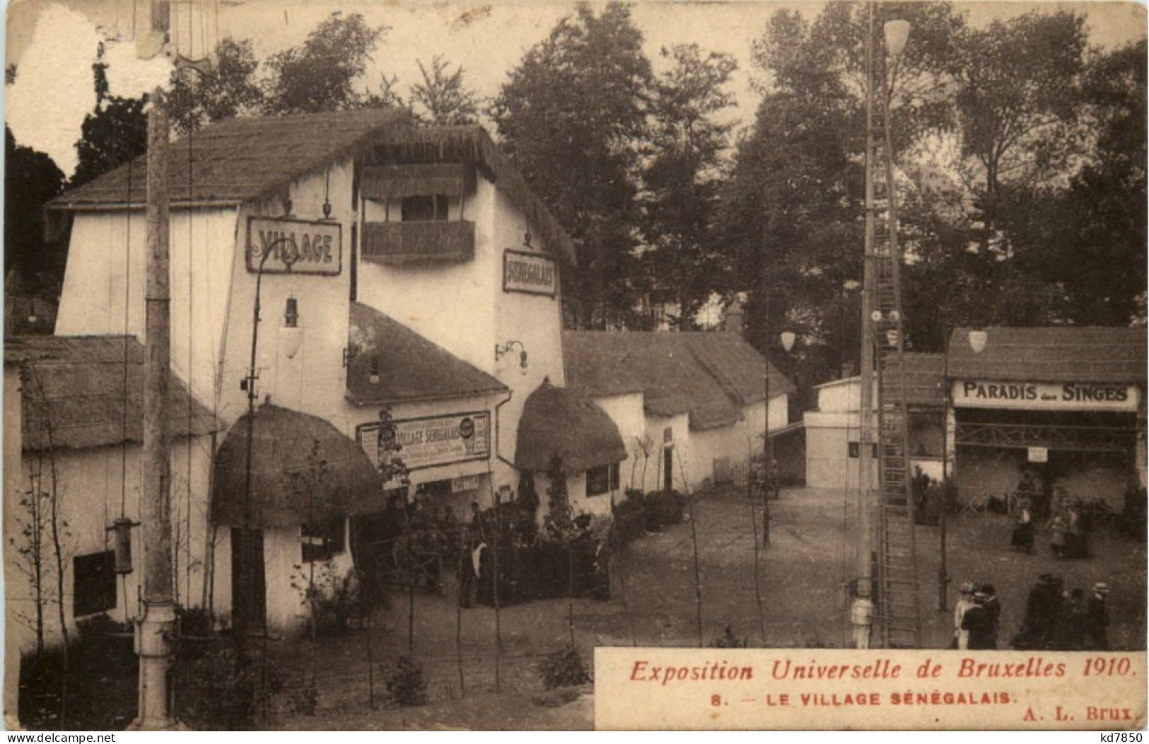 Bruxelles - Exposition Universelle 1910 - Senegal - Expositions Universelles