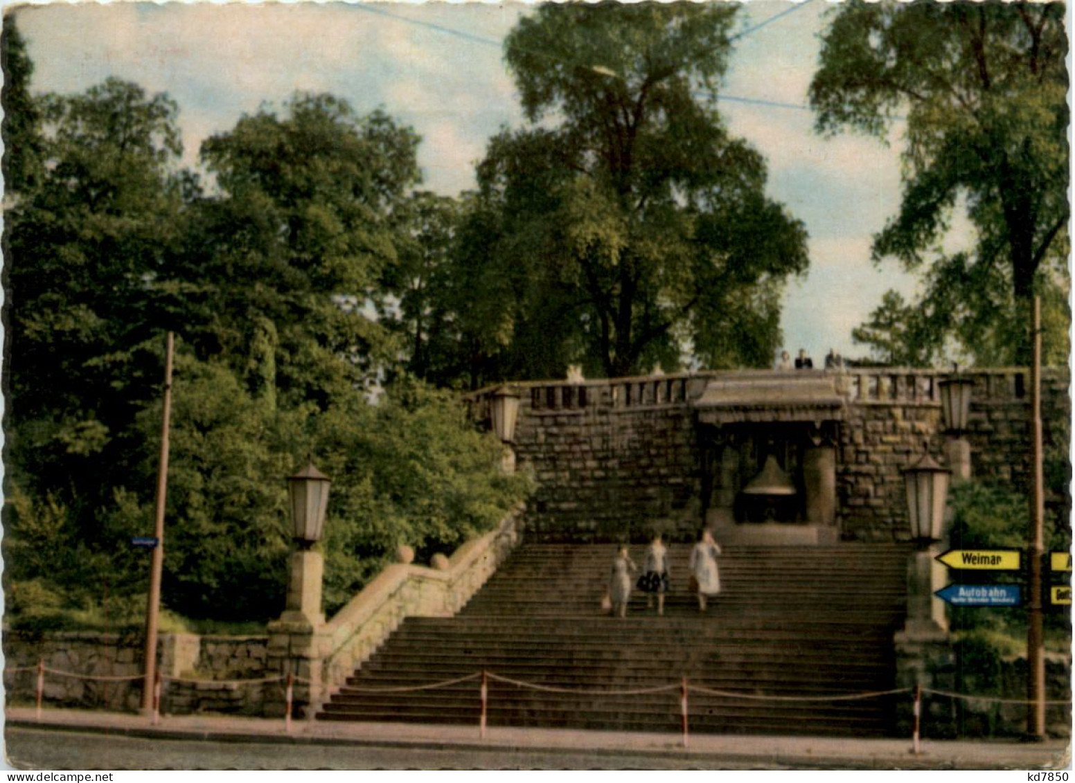 Erfurt, Aufgang Zum Stadtpark - Erfurt