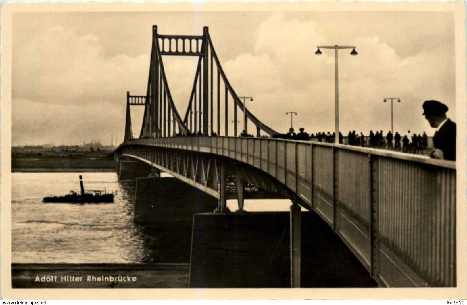 Adolf Hitler Rheinbrücke, Krefeld-Uerdingen - Krefeld